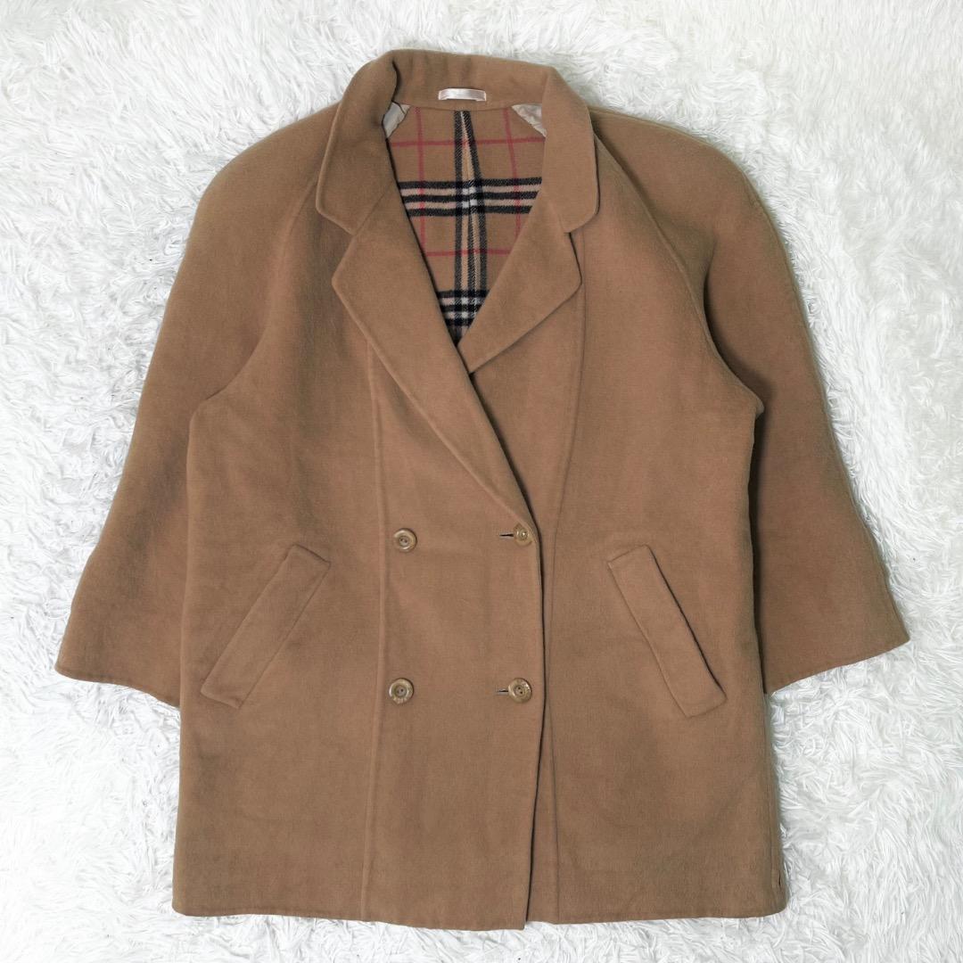 バーバリーズ チェスターコート ノバチェック レディース ビンテージ 11 L