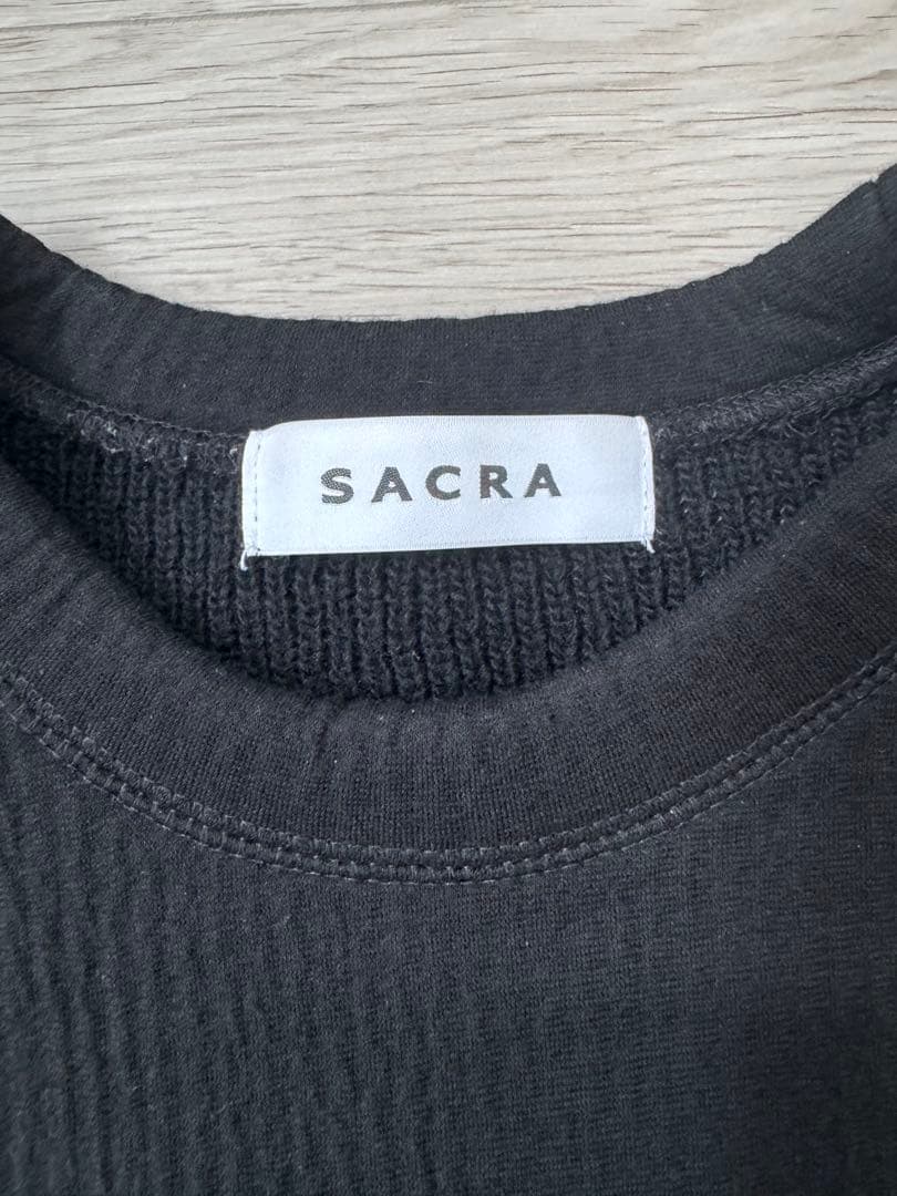 SACRA ワイドスリーブ トップス