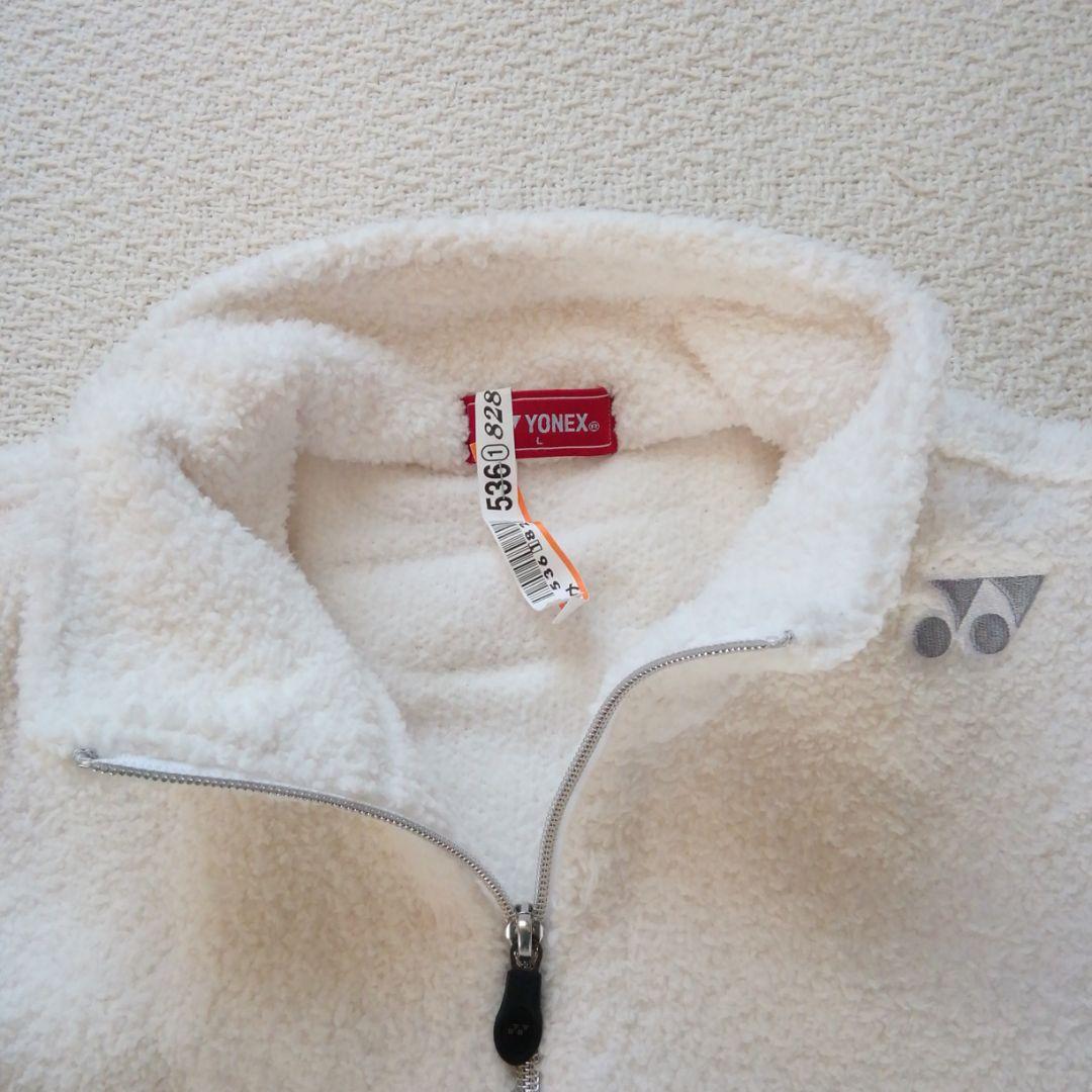 ヨネックスゴルフウェア　石川遼モデル　2012年ボアフリースブルゾン　ホワイト