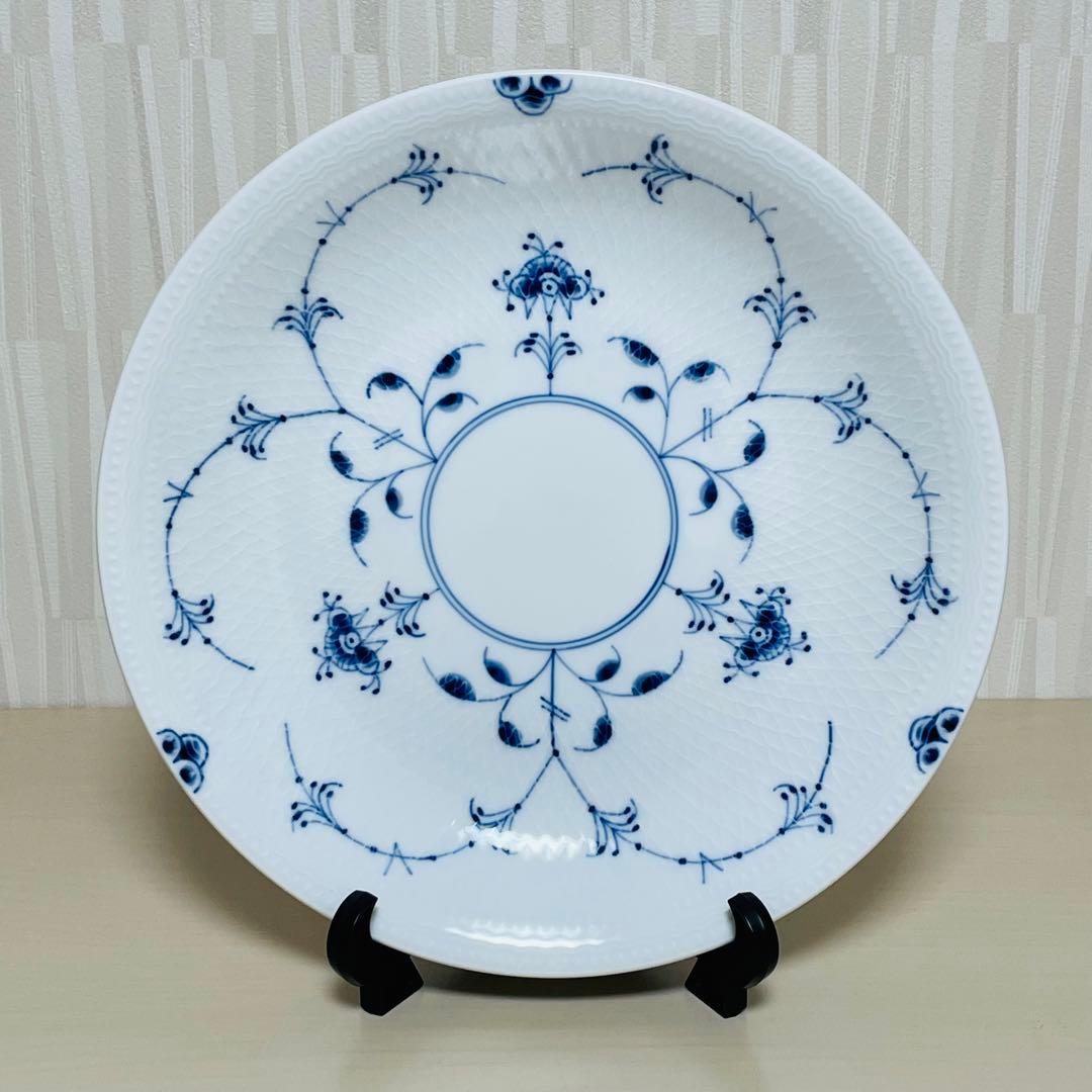 未使用 ロイヤルコペンハーゲン ブルーパルメッテ アニバーサリー プレート 皿