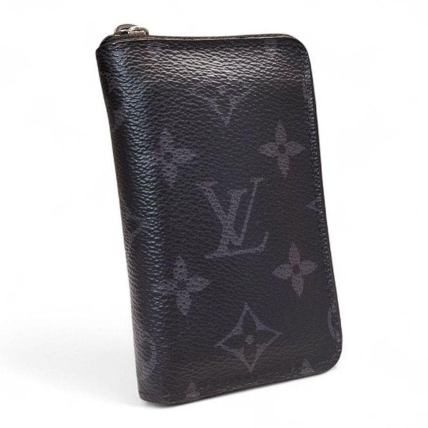 ☆美品☆ IC搭載 RFID モノグラム エクリプス ジッピーパース