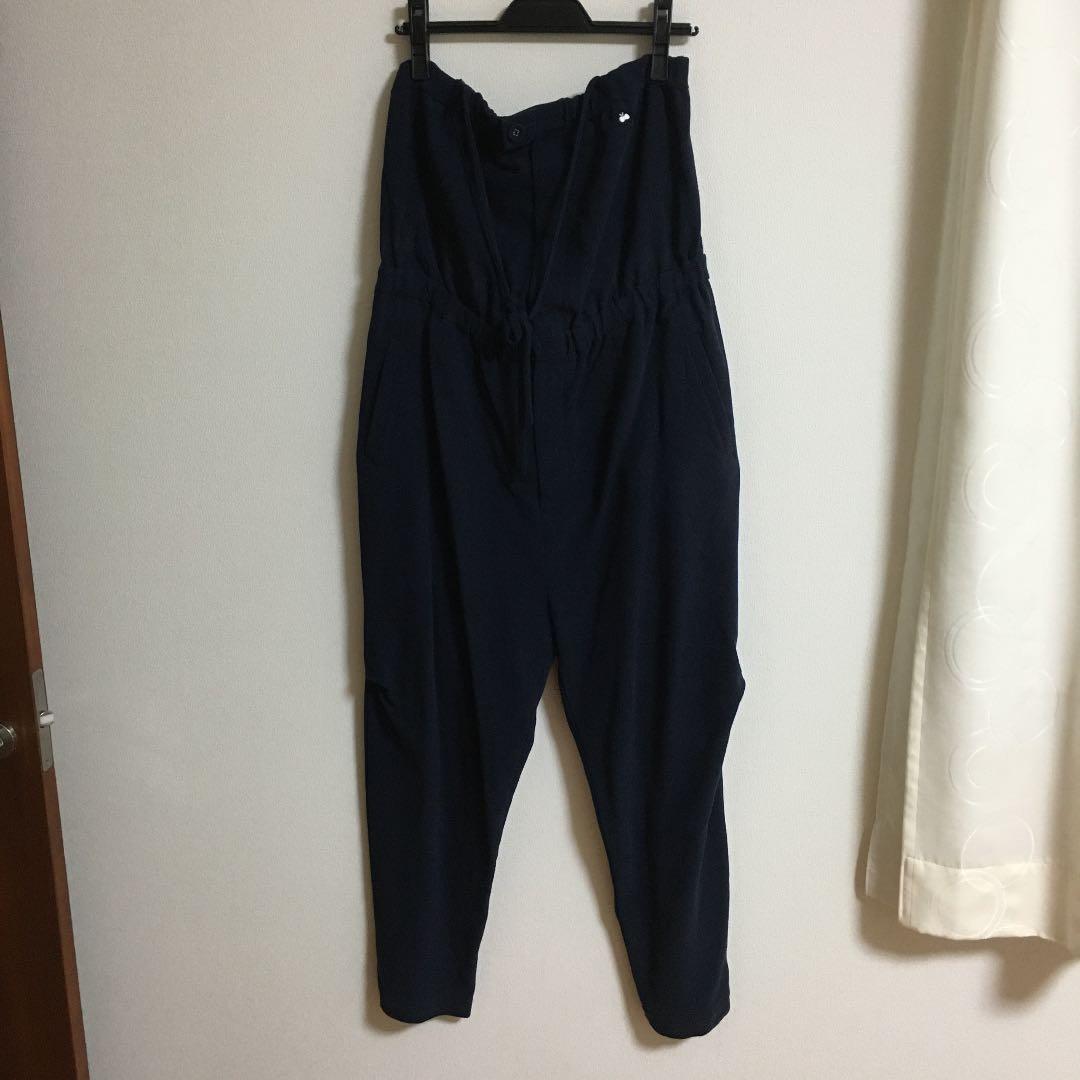 mina perhonen サロペット 濃紺