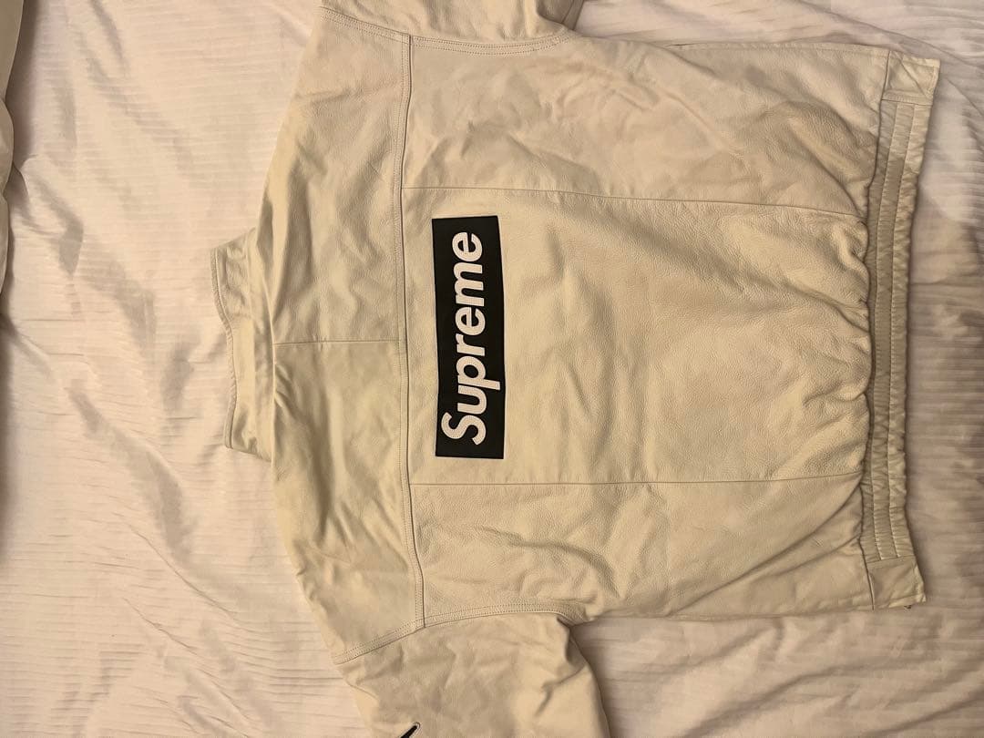 u*6様 Nike Supreme アノラックパーカー Lホワイト