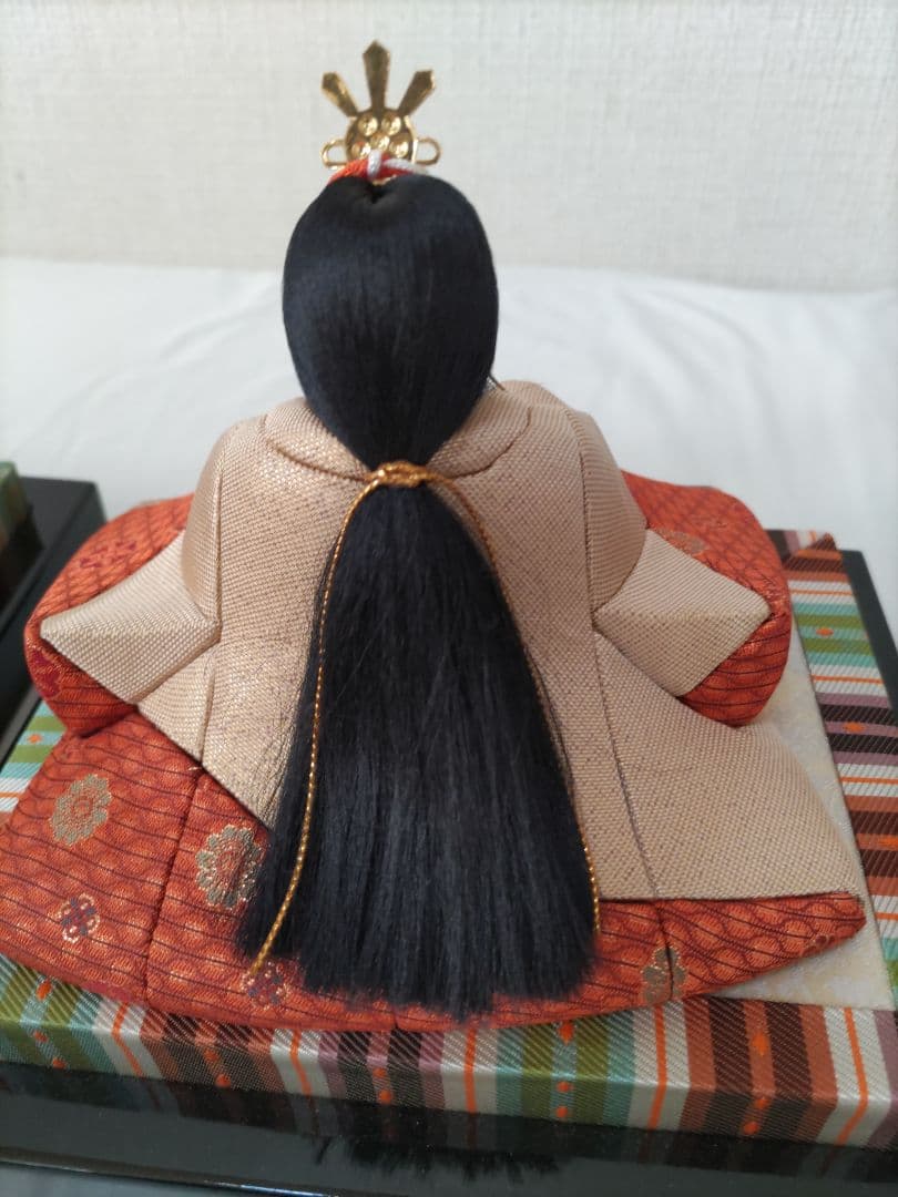 新品　 一秀作　木目込み雛人形セット　お節句　天正雛　江戸木目込み