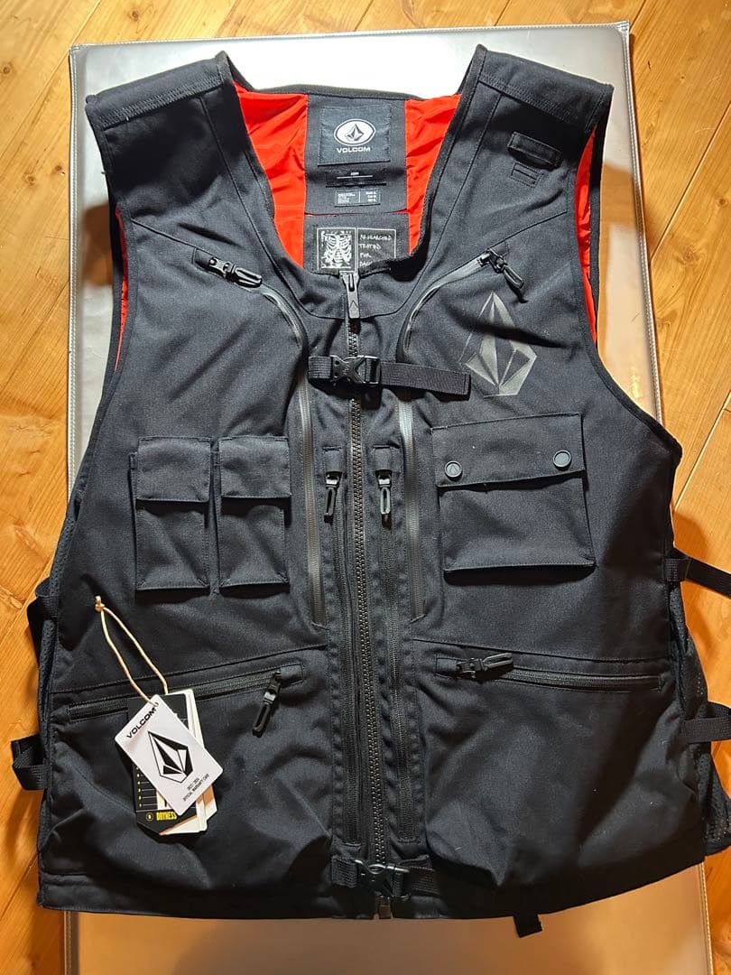 VOLCOM Iguchi Slack Vest 未使用　XL レア