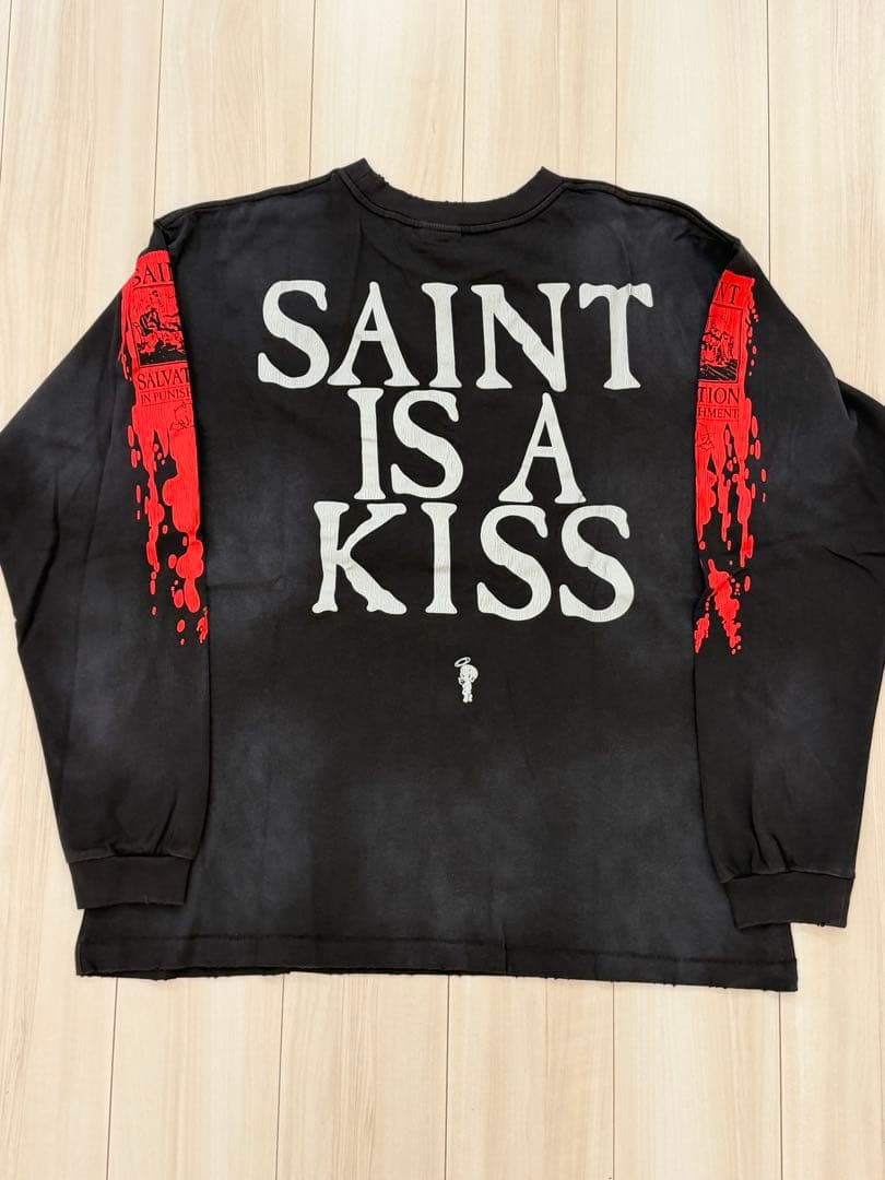 SAINT Mxxxxxx SAINT IS A KISS LS XL 試着のみ