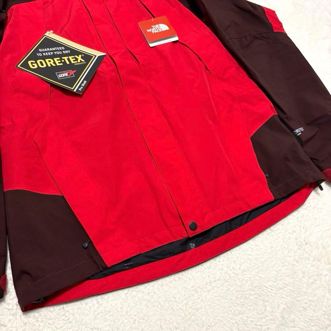 【新品未使用 XL】THE NORTH FACE GORE-TEX レッド
