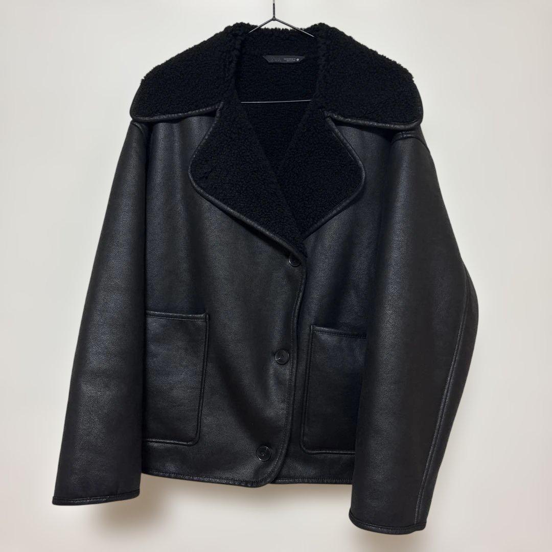 ZARA ダブルフェイスジャケット