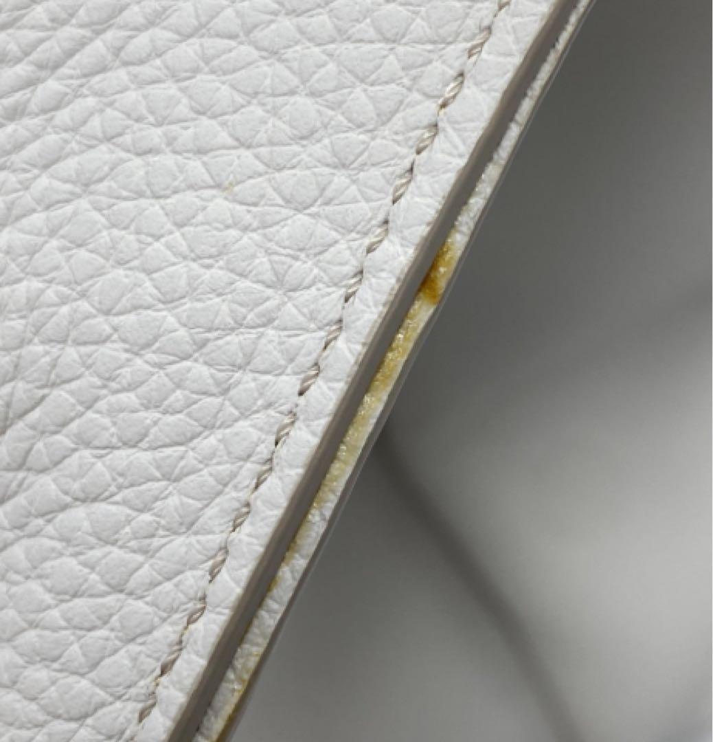 TOD’Sトッズシャツバッグホワイトレザートートバッグ