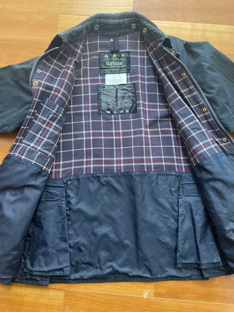 90s バブアー　BEDALE ブラック　英国製