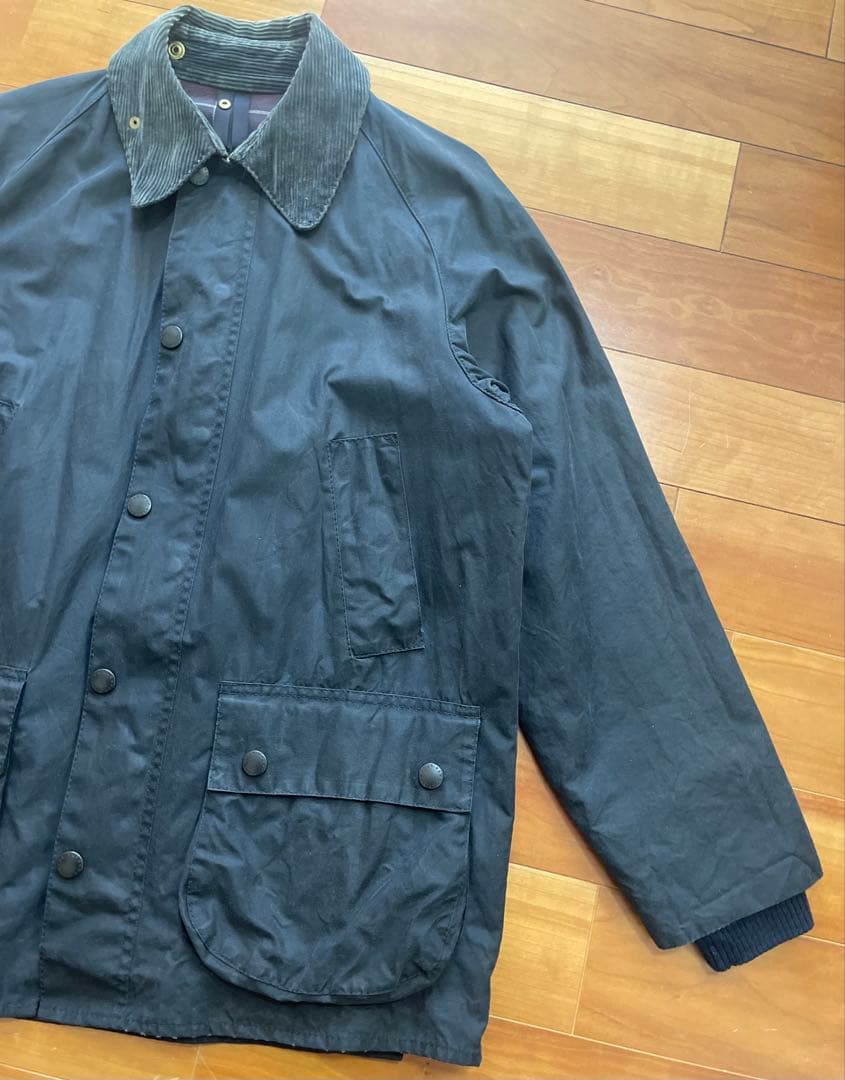 90s バブアー　BEDALE ブラック　英国製