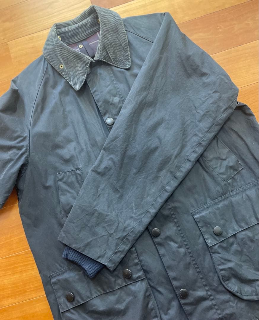 90s バブアー　BEDALE ブラック　英国製