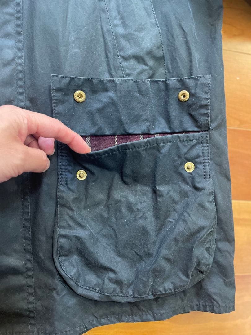 90s バブアー　BEDALE ブラック　英国製