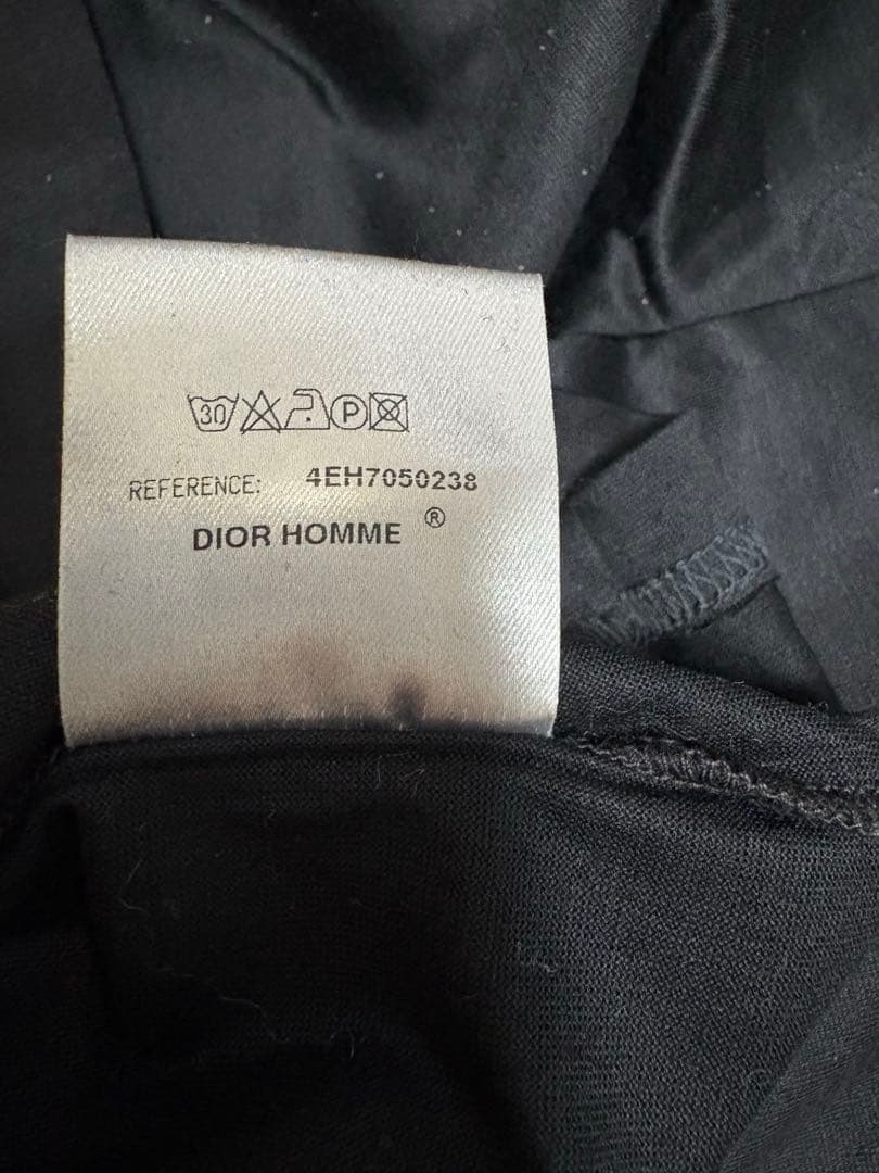 04AW dior hommeロンT Vネック BEE刺繍 エディ期 S