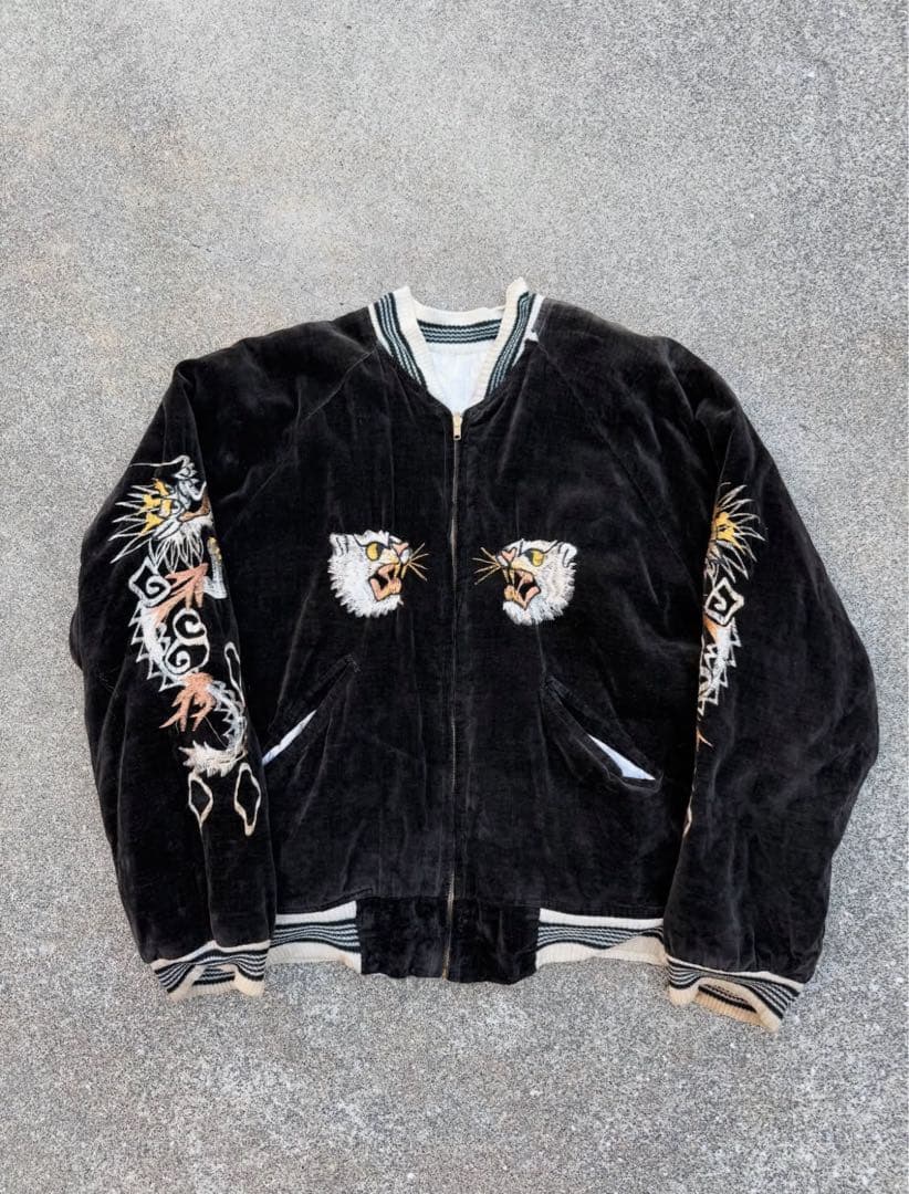 『かの』50s 別珍 スカジャン