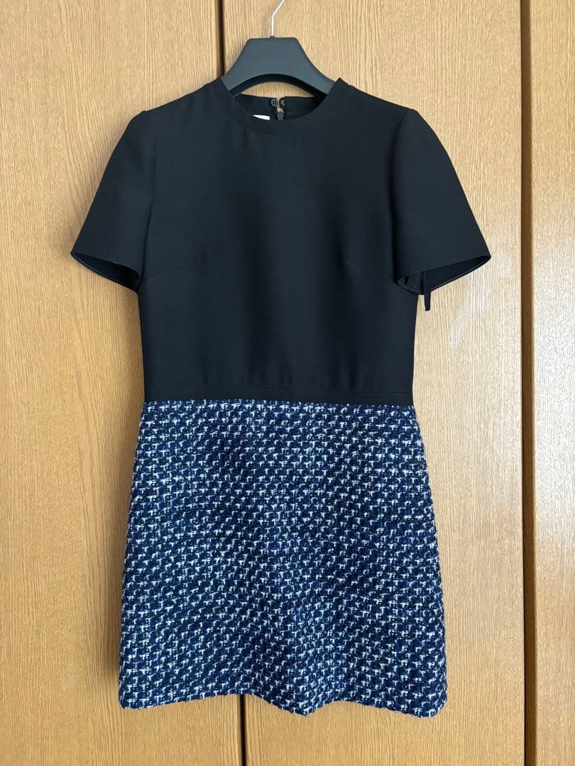 極美品　ヴァレンティノ ツィードミニワンピース　サイズ36