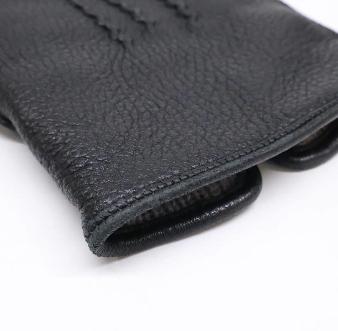 DENTS デンツ 美品 ディアスキン カシミアライナー 手袋 8 1/2