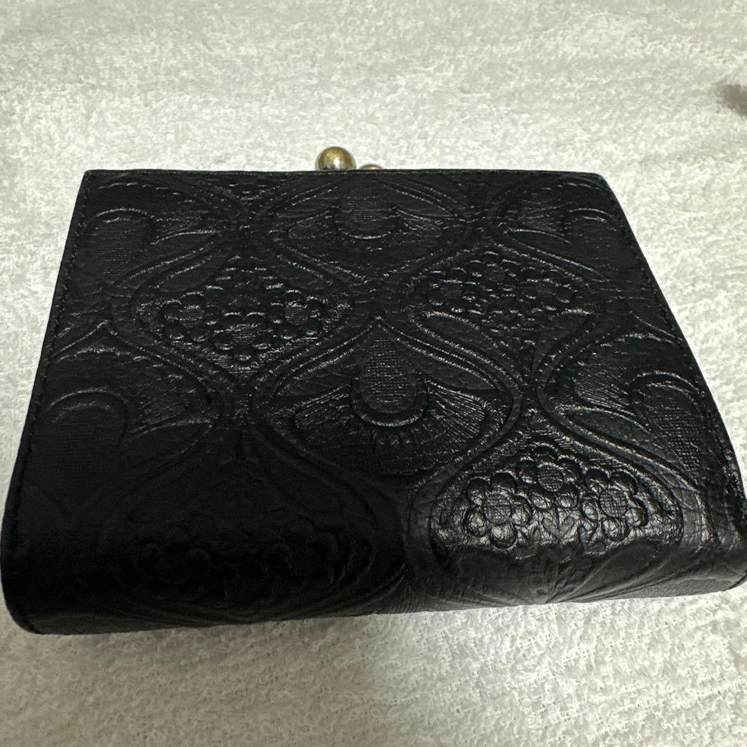 サ*ー様 【️ANNA SUI 】アナスイ ノヴァ 二つ折り財布 ブラック 黒