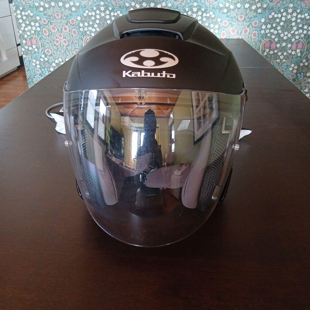 Kabuto ジェットヘルメット ブラック６１〜６２