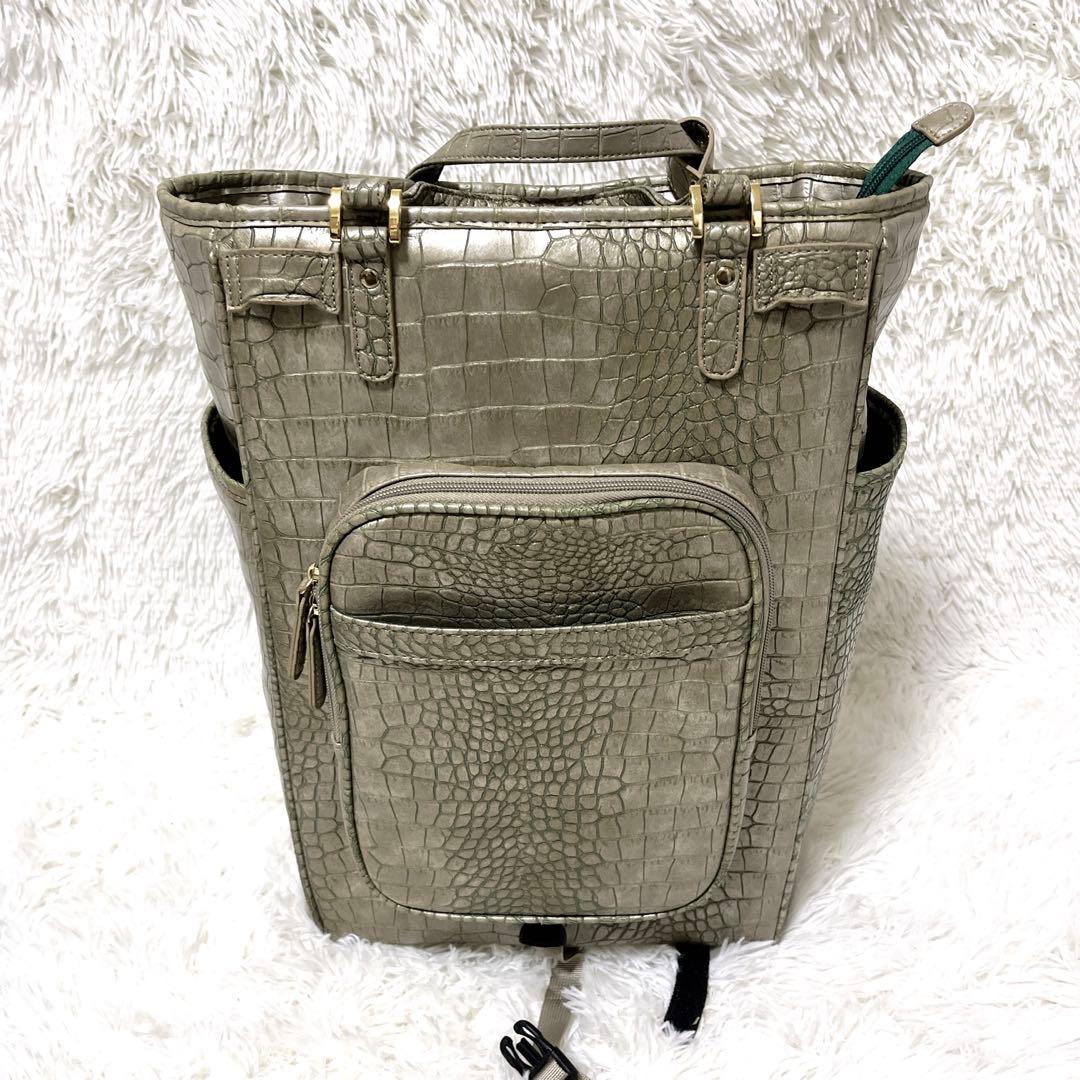 美品　希少　SWANY スワニー　キャリー　トートバッグ　切り替え　大容量　旅行