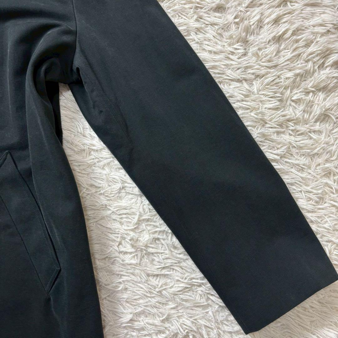 フランス製 agnès b. HOMME ステンカラーコート　希少　黒