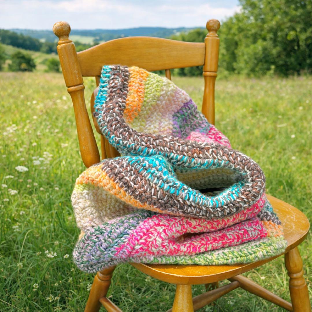 ラグ・カーペット vintage granny rug blanket flower garden