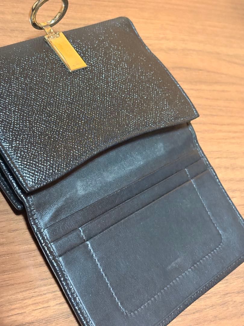 BVLGARI ブラック 二つ折り財布
