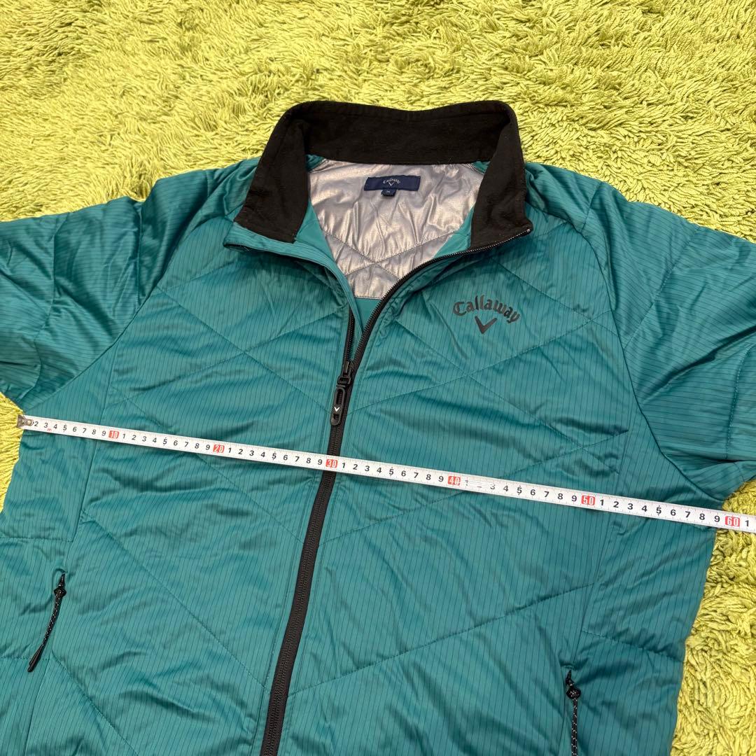 キャロウェイ callaway 中綿ジャケット スターストレッチ 緑 3L