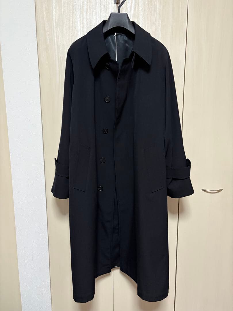 新品 26SS AURALEE オーラリー ライトウールマックスギャバジンコート