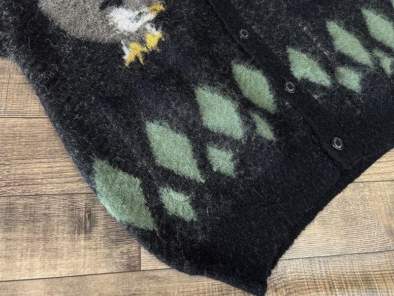 専用25AW 極美品 チャレンジャー ネイティブ イーグル モヘア カーディガン