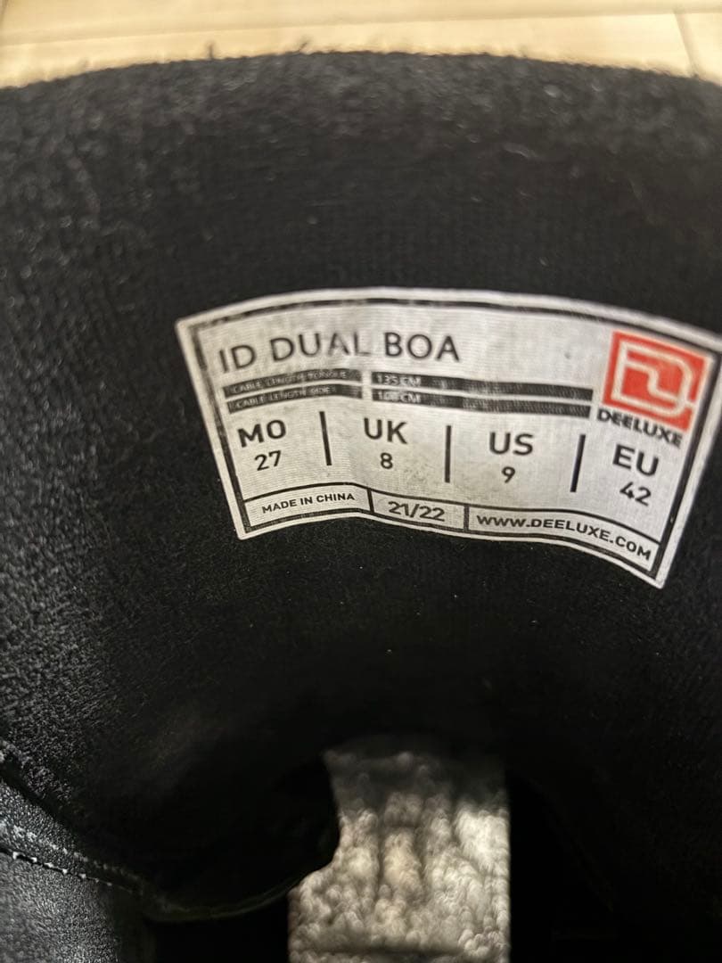 スノーボード DEELUXE ID DUAL BOA 21-22 27cm