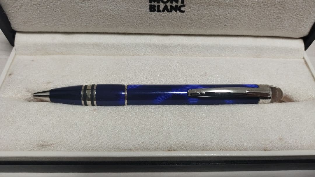 モンブラン　スターウォーカー　クールブルー　ブルー　ボールペン　廃盤品