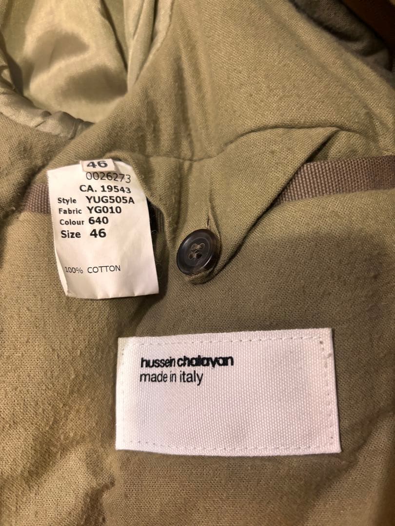 Hussein Chalayan AW03 手紙付アーカイブコート 46