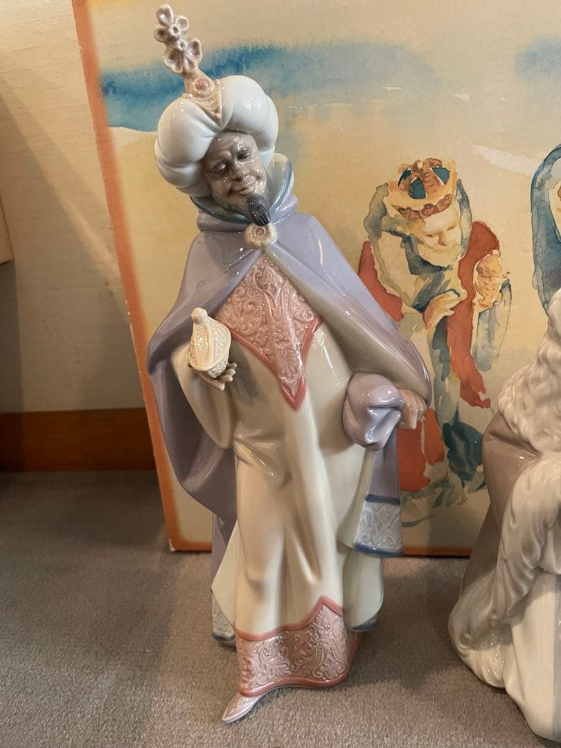 リヤドロ Lladro キリスト　3人賢者