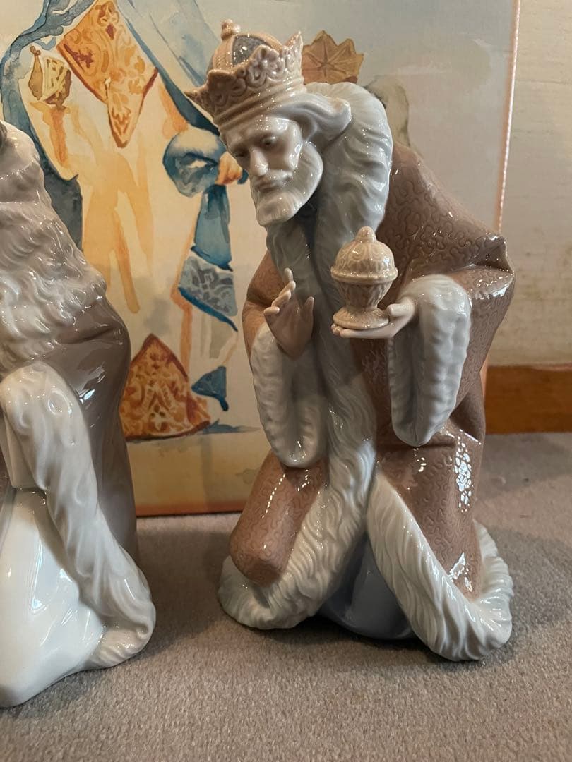 リヤドロ Lladro キリスト　3人賢者
