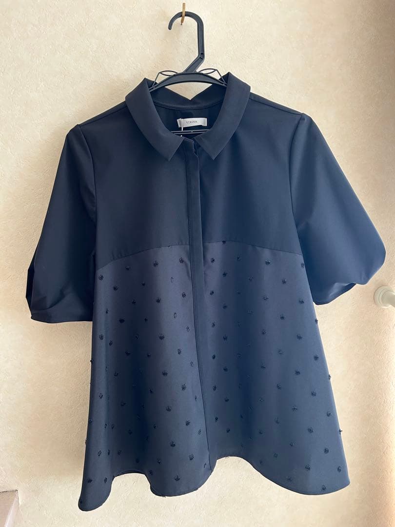 【新品未使用】VIRINA アリスブラウス ブラック