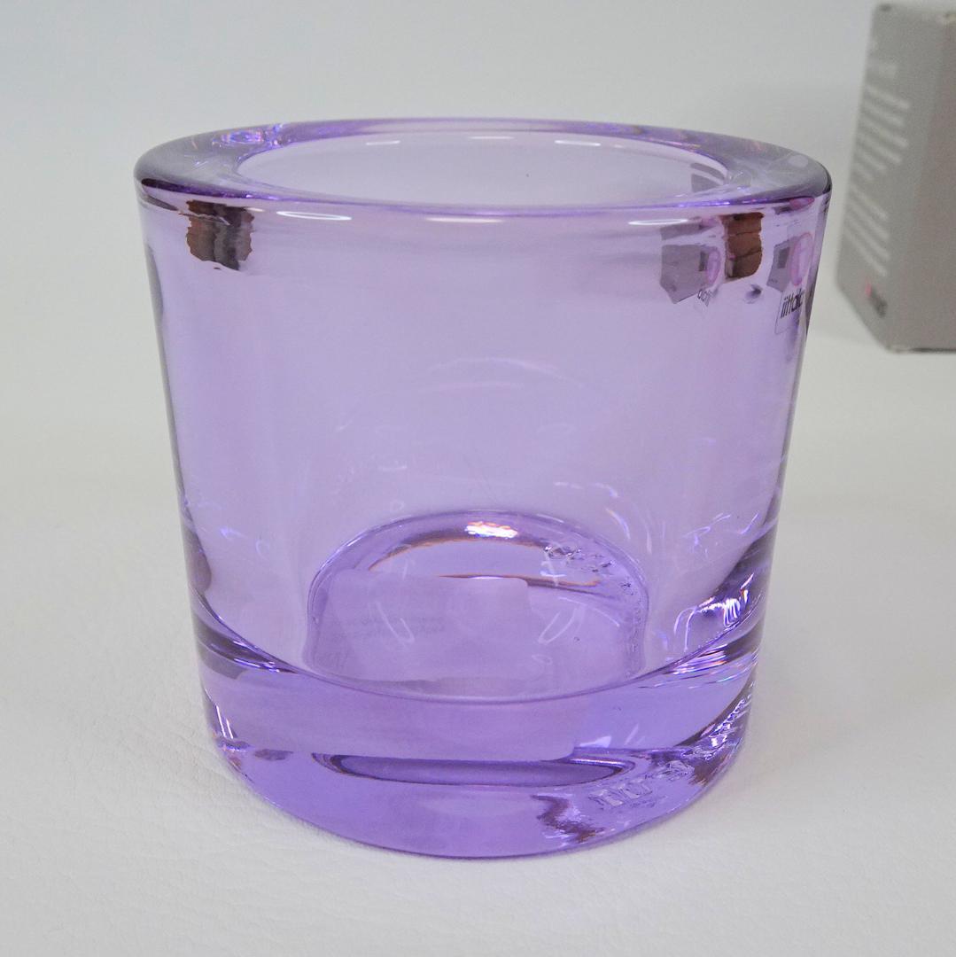  Kivi キャンドルホルダー ラベンダー【廃盤色】新品・未使用
