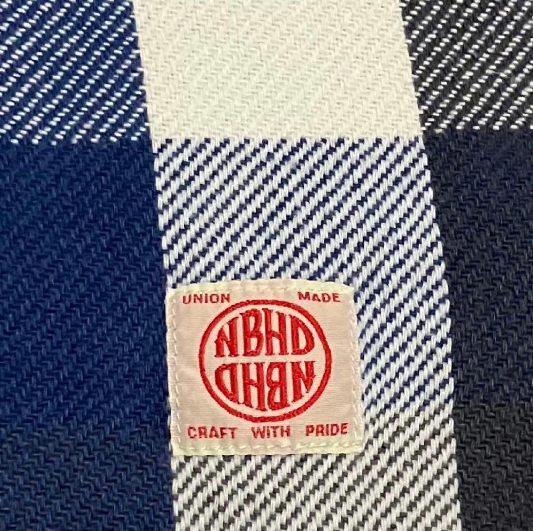 NEIGHBORHOOD　ネイバーフッド　ネルシャツ　総柄シャツ　チェック柄