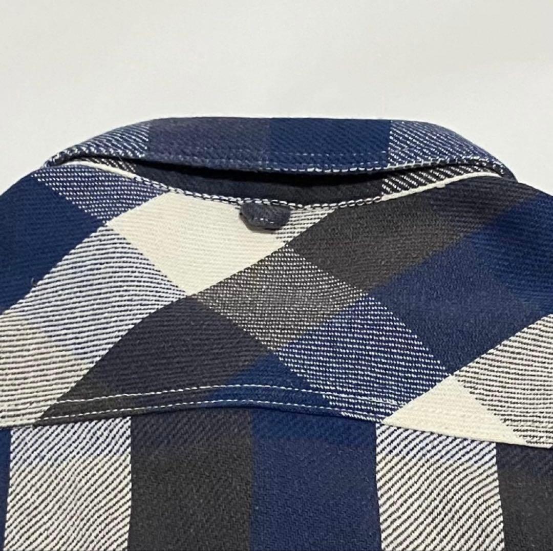 NEIGHBORHOOD　ネイバーフッド　ネルシャツ　総柄シャツ　チェック柄