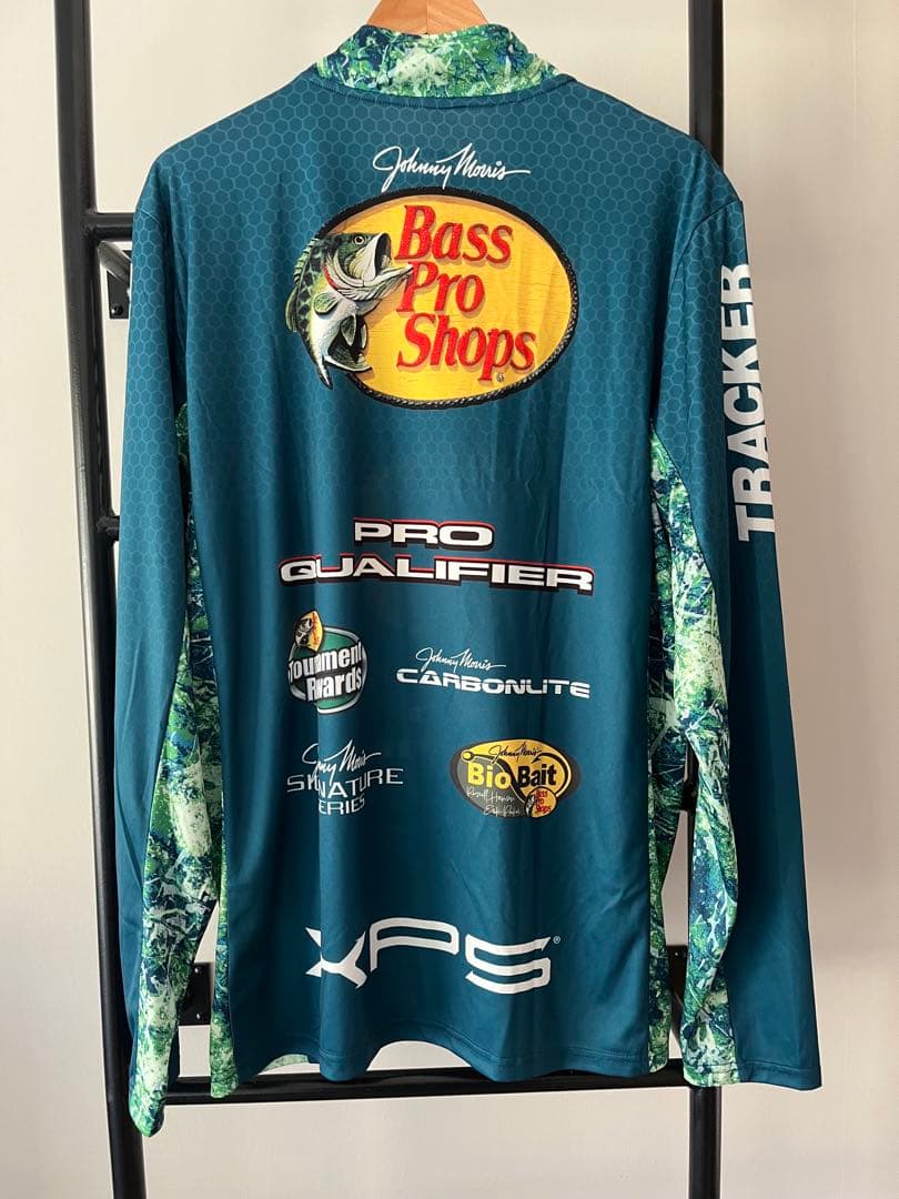 希少 BASS PRO SHOPS フィッシングシャツ L グリーン