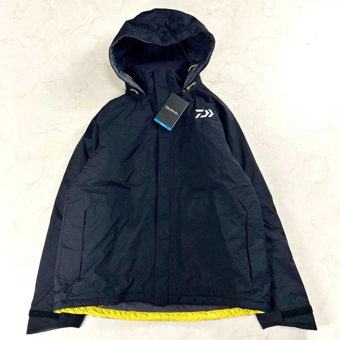 XL 新品タグ付 DAIWA レインマックス 防寒スーツ 上下セット黒 グレー