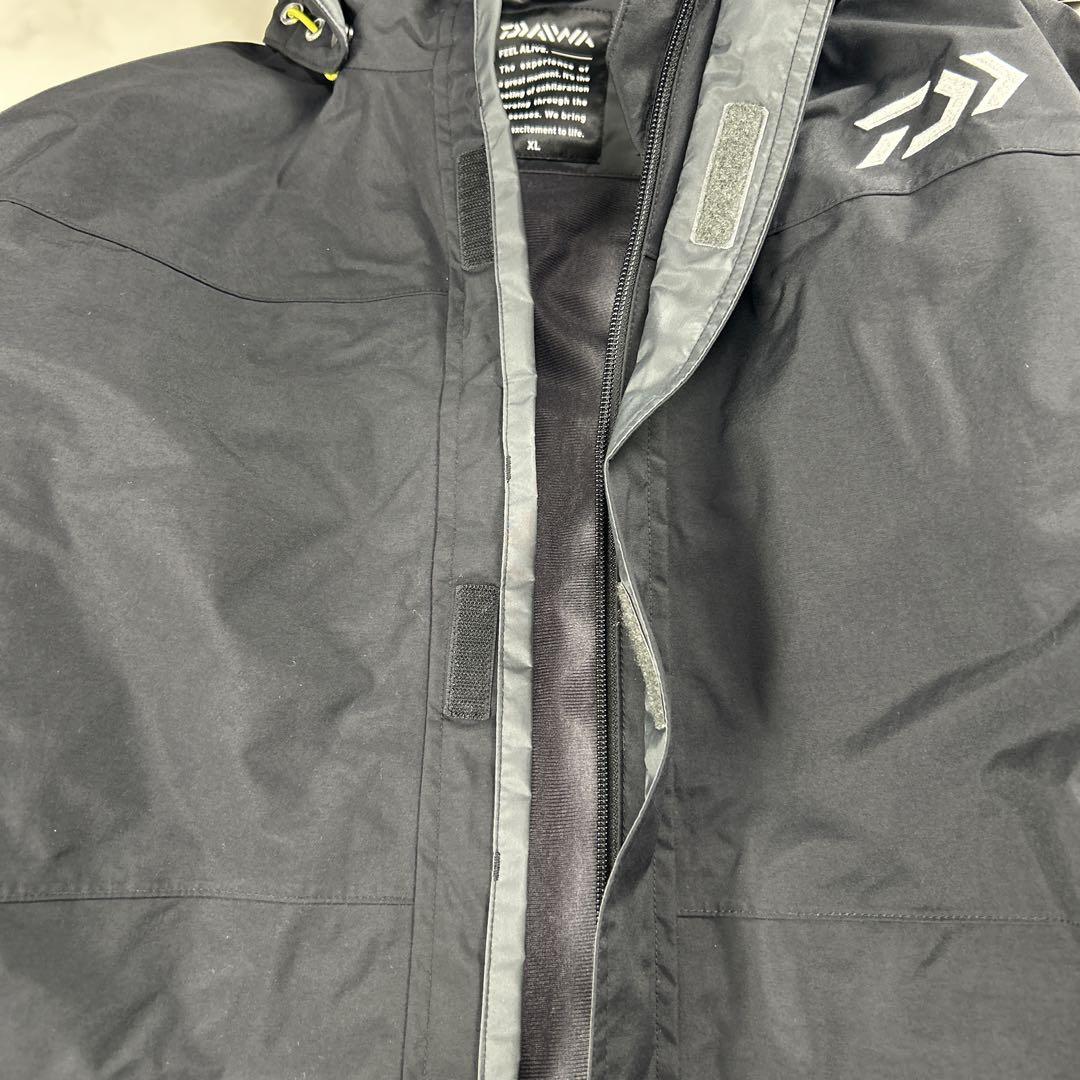 XL 新品タグ付 DAIWA レインマックス 防寒スーツ 上下セット黒 グレー