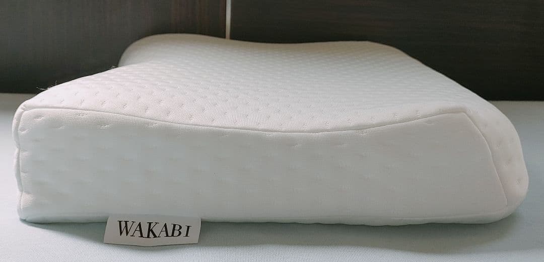 【美品】若美枕 寝ながら整体 高反発 わかびまくら
