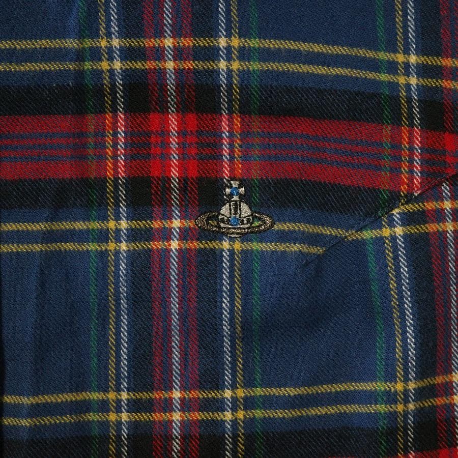 Vivienne Westwood MAN 長袖ネルシャツ 48