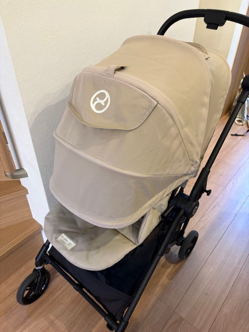 【本日発送可能】ベージュ　cybex MELIOベビーカー　2024