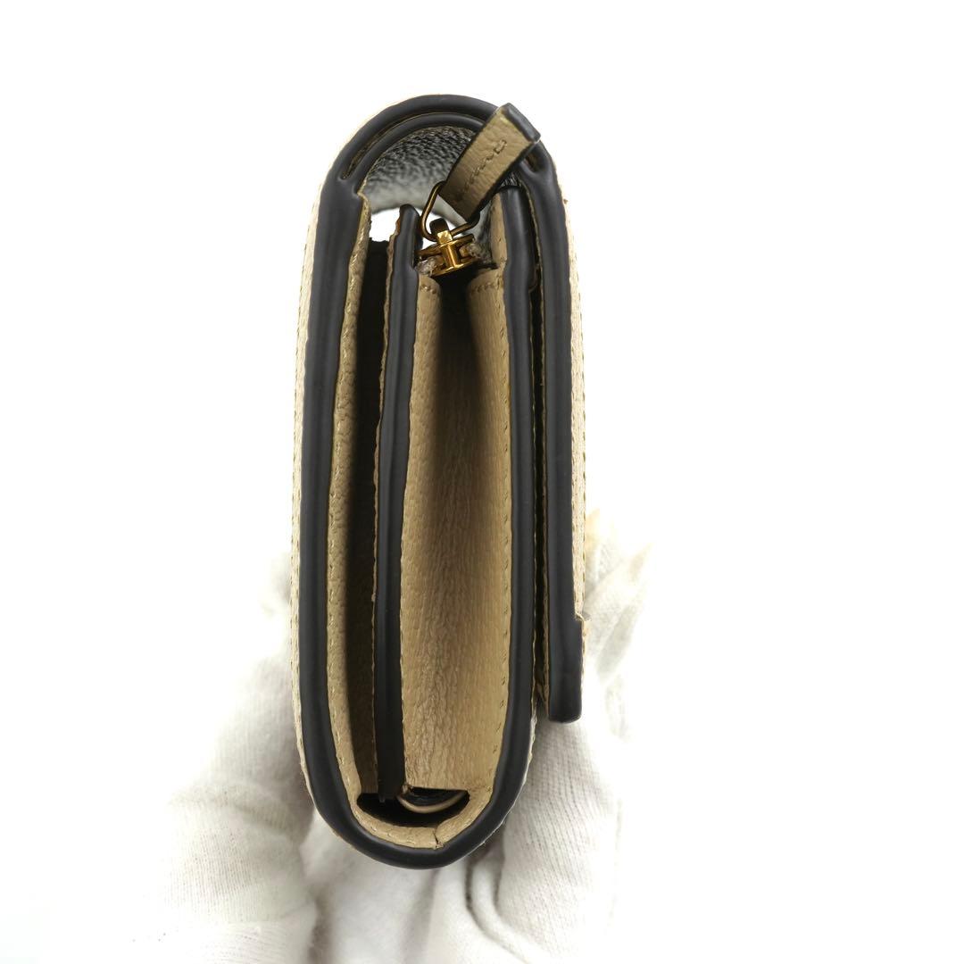 ✨新品未使用・箱付き✨　GUCCI ミニ財布　マーモント　シェリーライン　GG