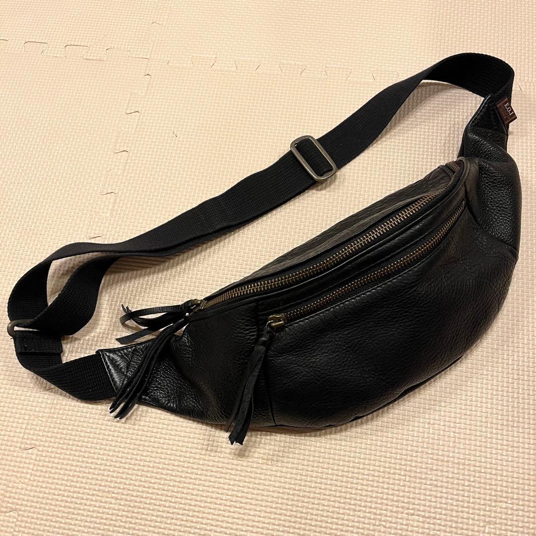 m*i様 MR.OLIVE E.O.I ボディバッグ BLACK ミスターオリー