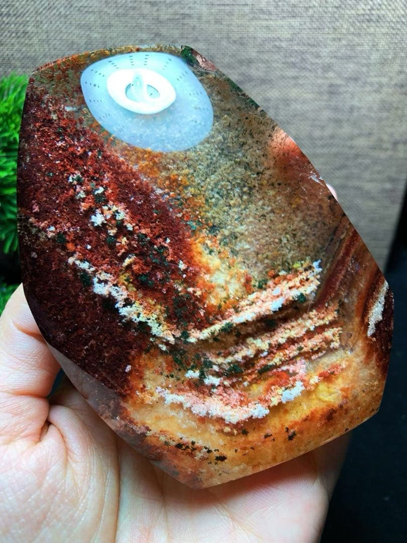 ⭐︎【極上品】天然 ガーデン クォーツ 置物 464g