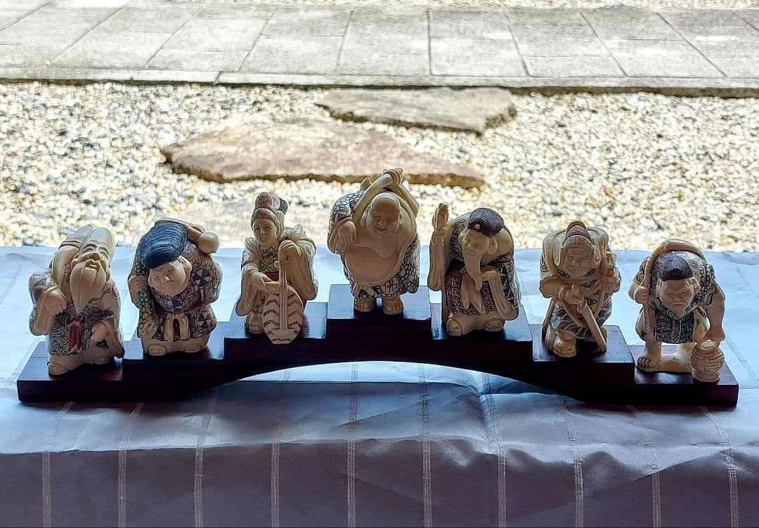 希少品　七福神　開運　パワーストーン　美術品