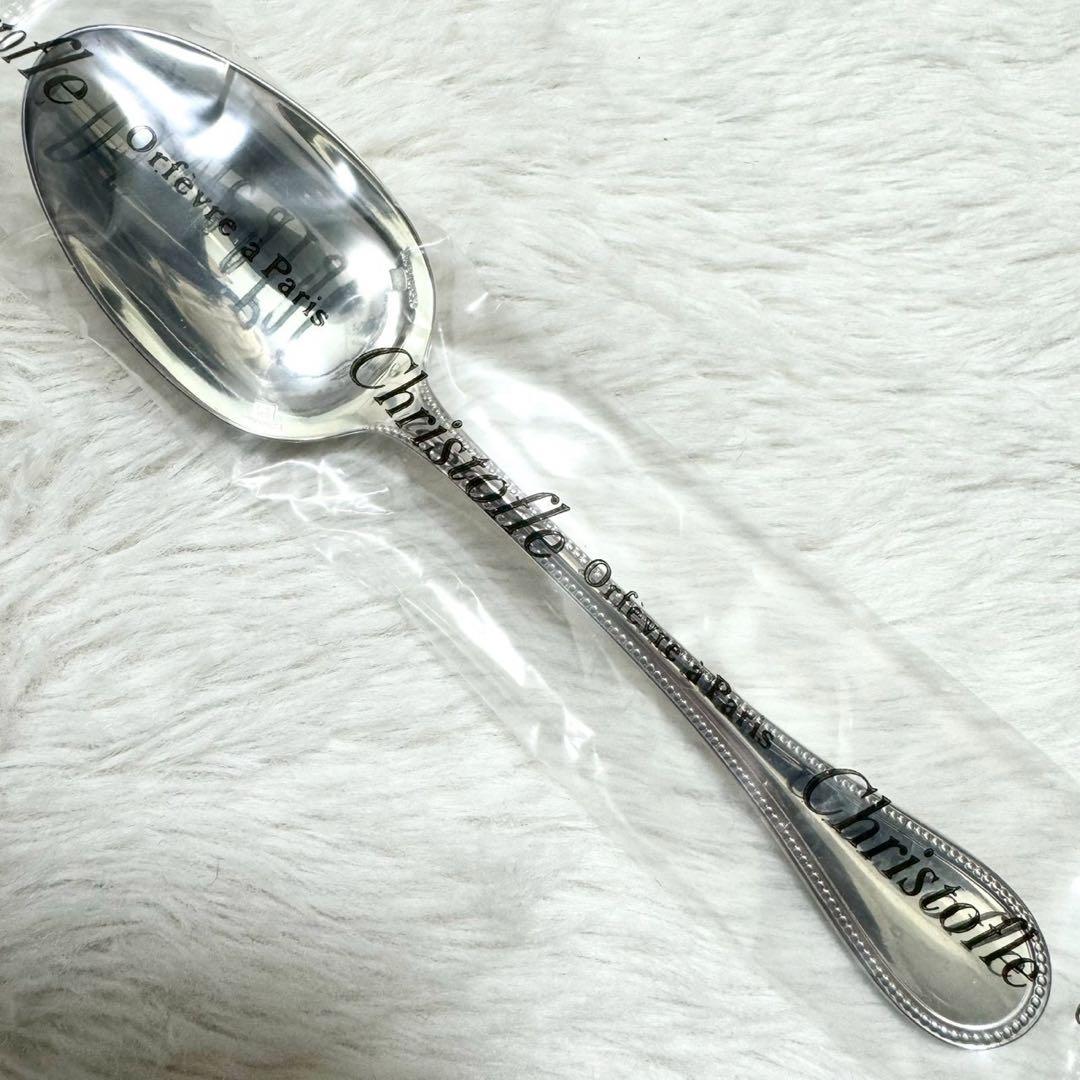未使用品✨ 箱付 Christofle スプーン 6本セット 銀食器 カトラリー